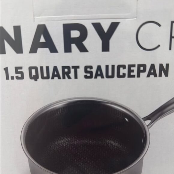 Silver Culinary Craft Cookware Saucepan 1.5 Quart Triple Ply Stainless Steel NEW - Picture 6 of 8